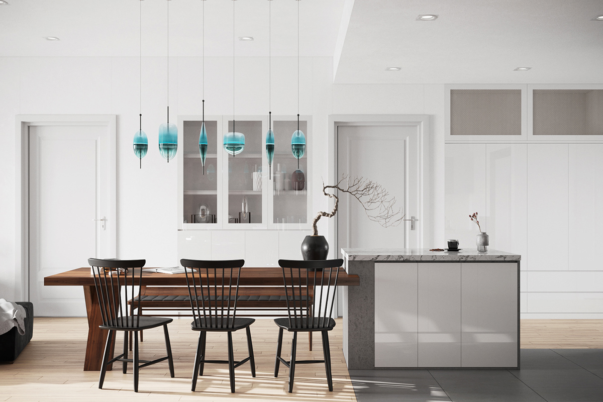 thiết kế nội thất chung cư tại Hồ Chí Minh Japandi Livingroom 4 1535514029