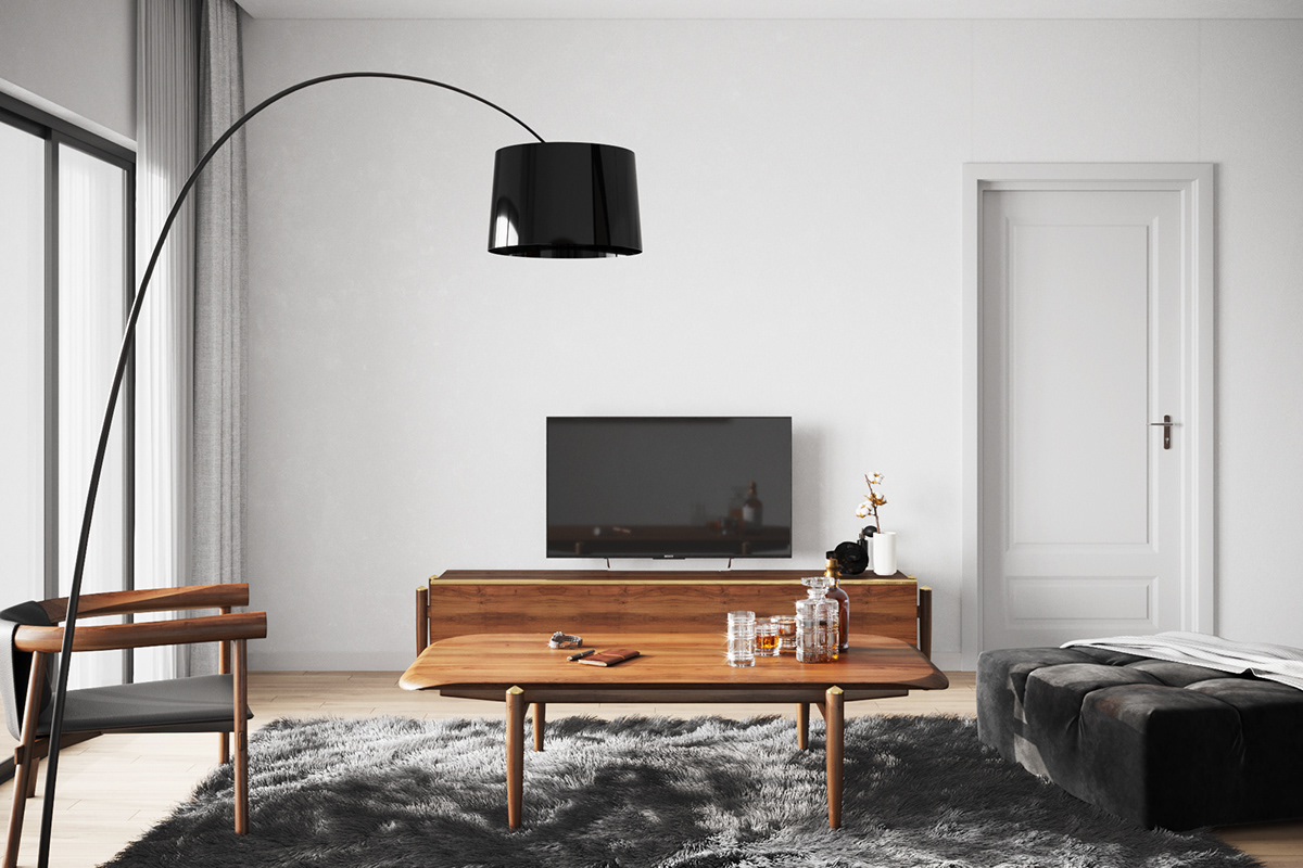 thiết kế nội thất chung cư tại Hồ Chí Minh Japandi Livingroom 6 1535514029