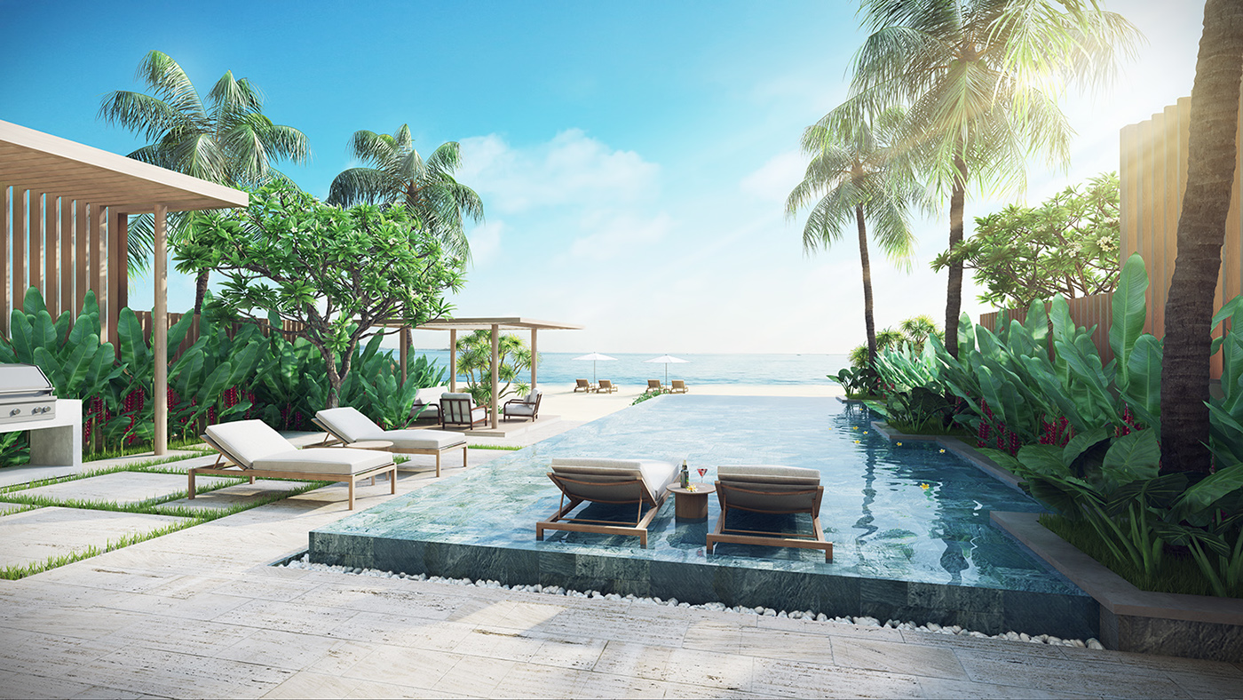 thiết kế Biệt Thự tại Bà Rịa - Vũng Tàu Biệt Thự Nghỉ Dưỡng The Hamptons Hồ Tràm 3 1535709387