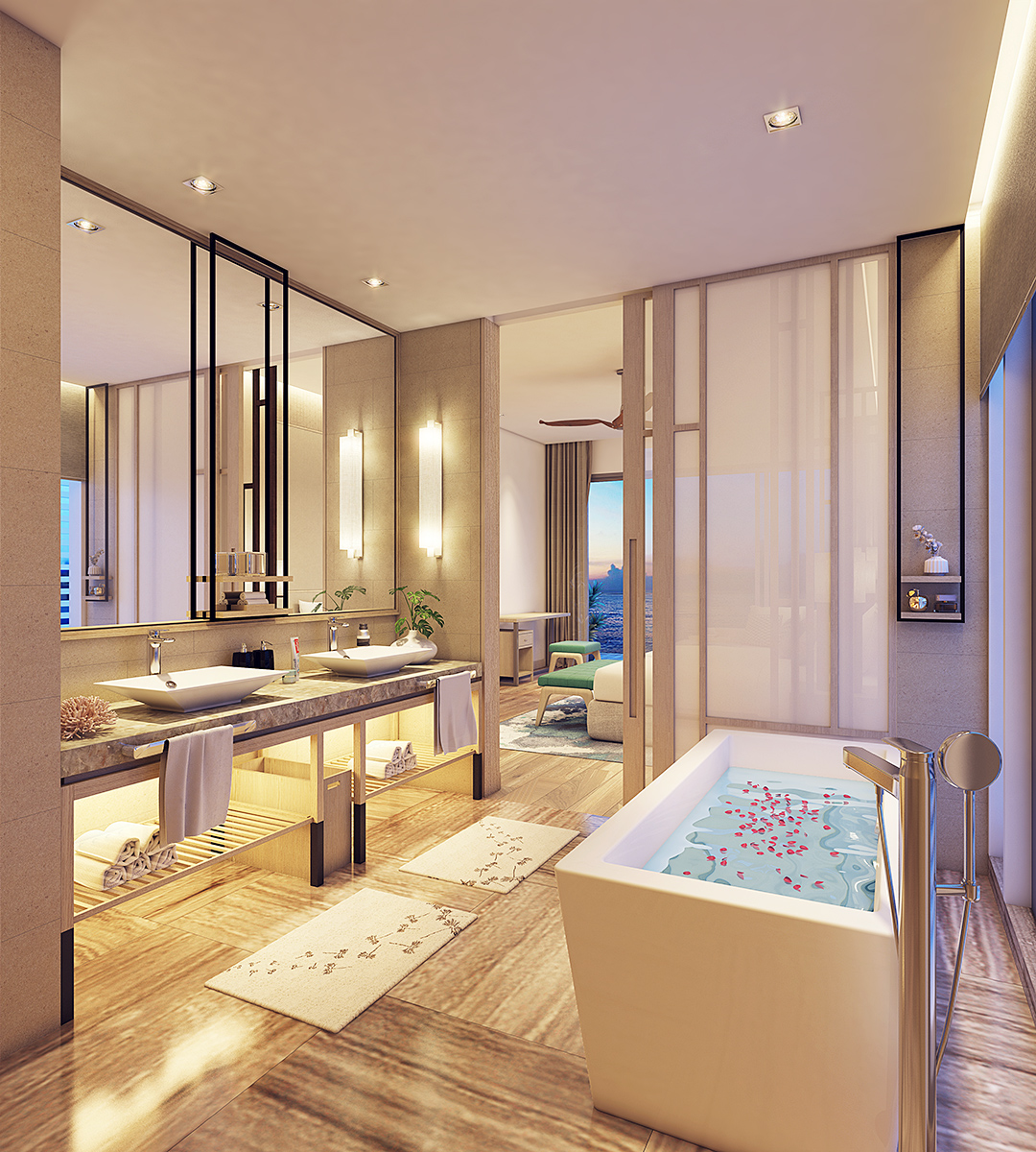 thiết kế Biệt Thự tại Bà Rịa - Vũng Tàu Biệt Thự Nghỉ Dưỡng The Hamptons Hồ Tràm 5 1535709387