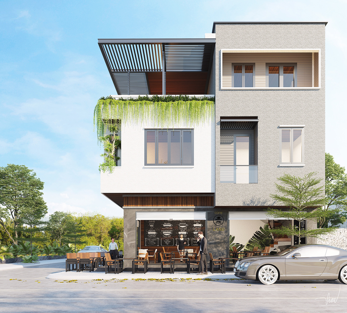 thiết kế Cafe tại Đà Nẵng TH_COFFE HOUSE 0 1536028471