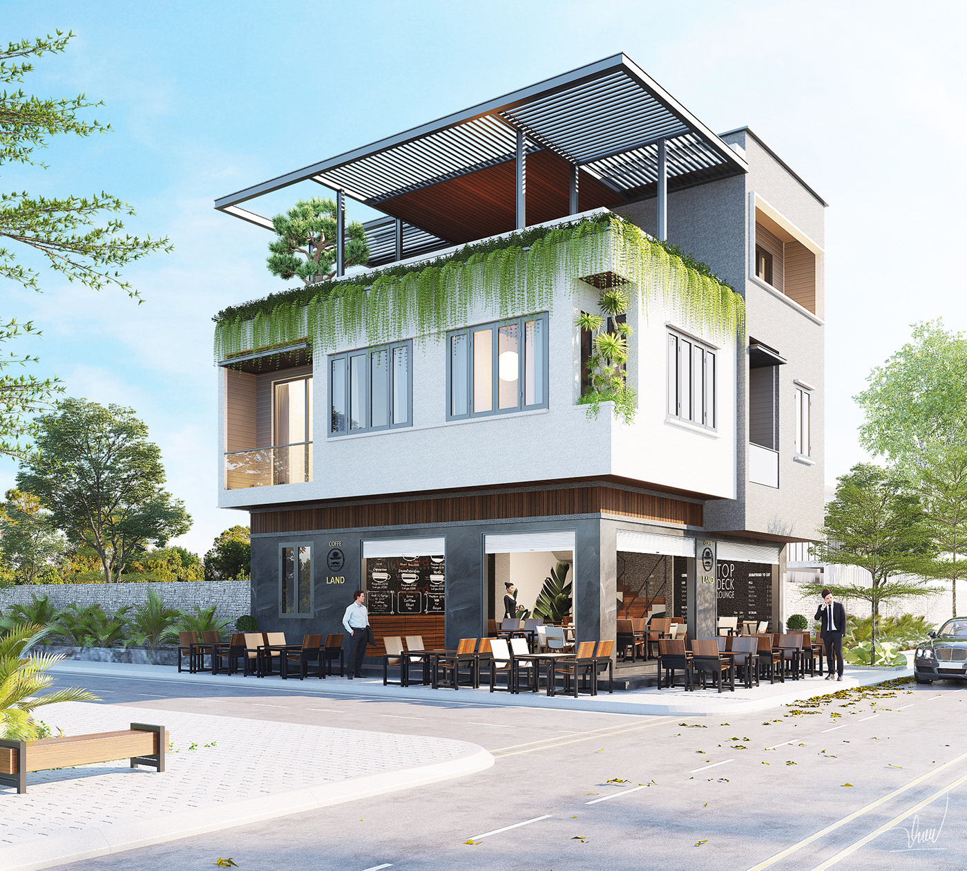 thiết kế Cafe tại Đà Nẵng TH_COFFE HOUSE 2 1536028474