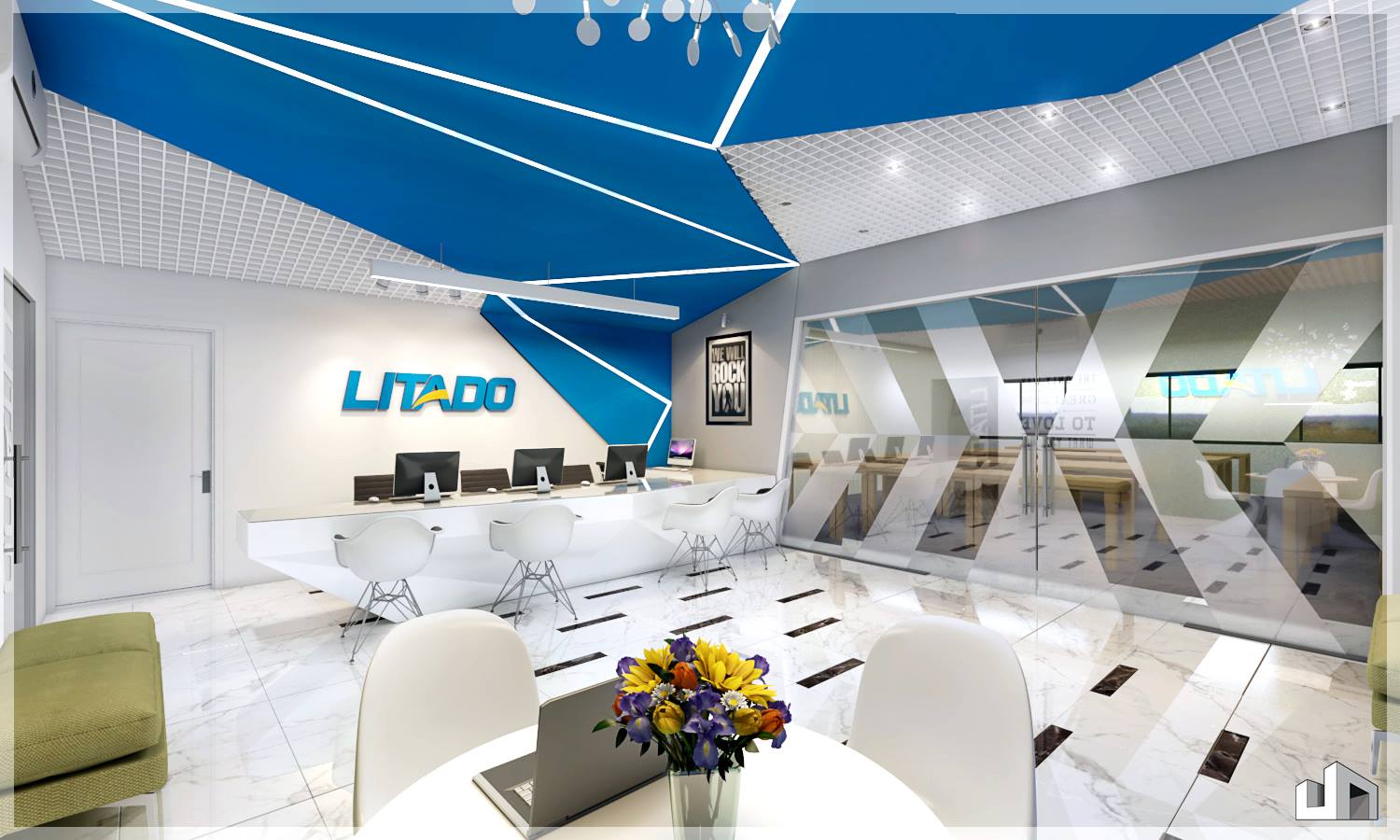 thiết kế nội thất Văn Phòng tại Hà Nội Litado office 3 1536561949