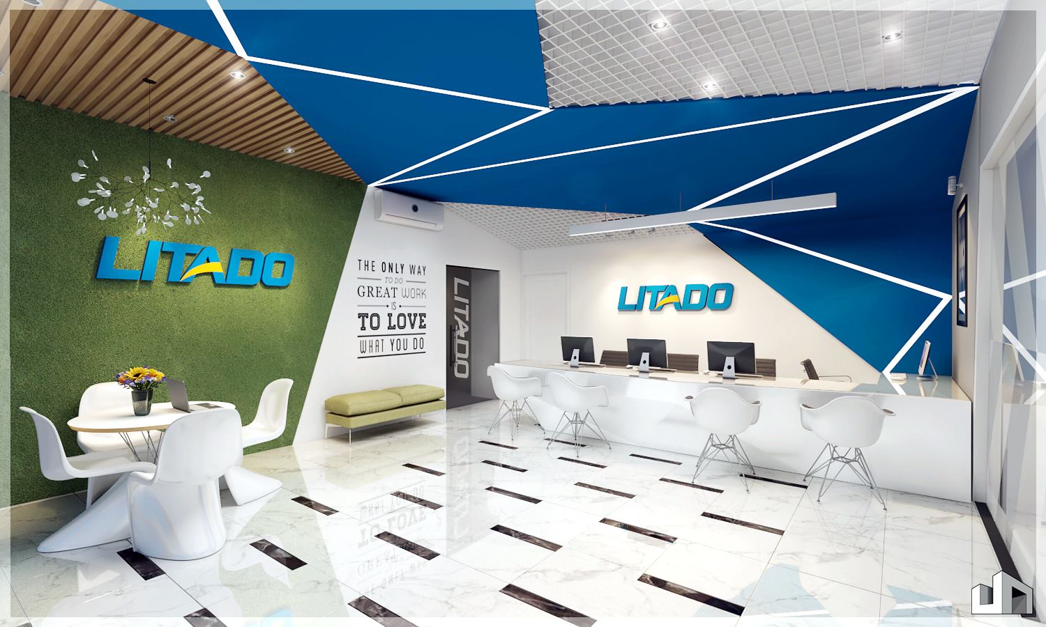 thiết kế nội thất Văn Phòng tại Hà Nội Litado office 4 1536561949