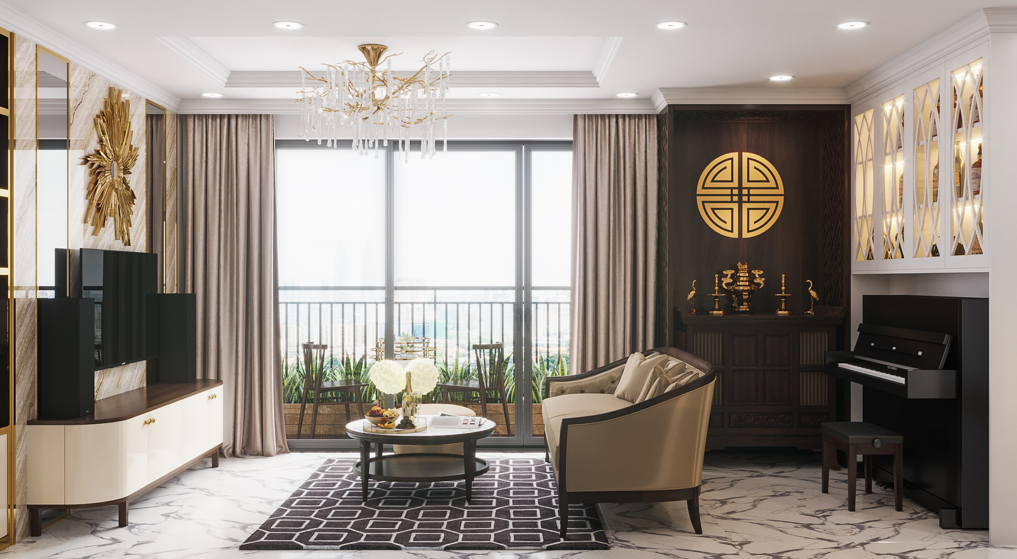 thiết kế nội thất chung cư tại Hà Nội Vimhomes D'capital 0 1537586347