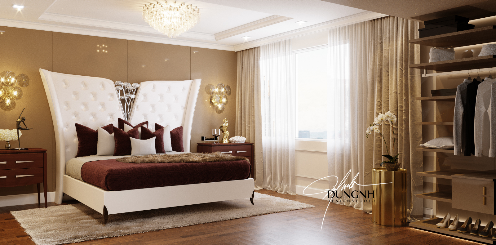 thiết kế nội thất chung cư tại Hà Nội PARKHILL 09 - 001 4 1537587459