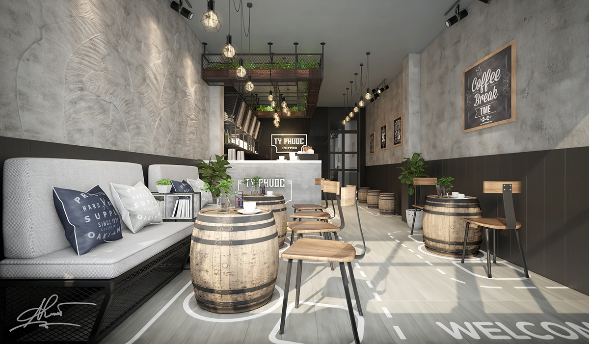 thiết kế nội thất Cafe tại Hồ Chí Minh Ty Phuoc Coffee 2 1538451775