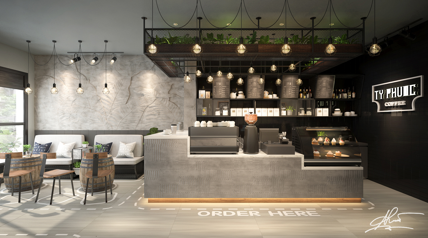 thiết kế nội thất Cafe tại Hồ Chí Minh Ty Phuoc Coffee 4 1538451781