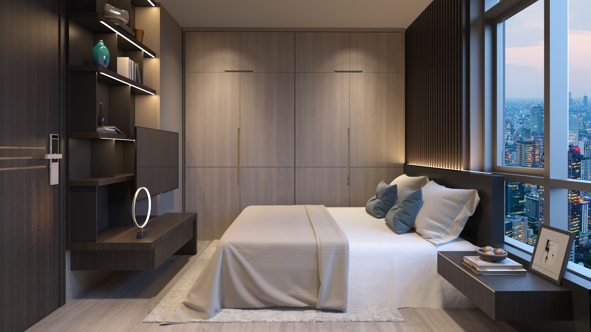 thiết kế nội thất chung cư tại Hồ Chí Minh Penthouse CH Duplex - Tân Bình 11 1538718140