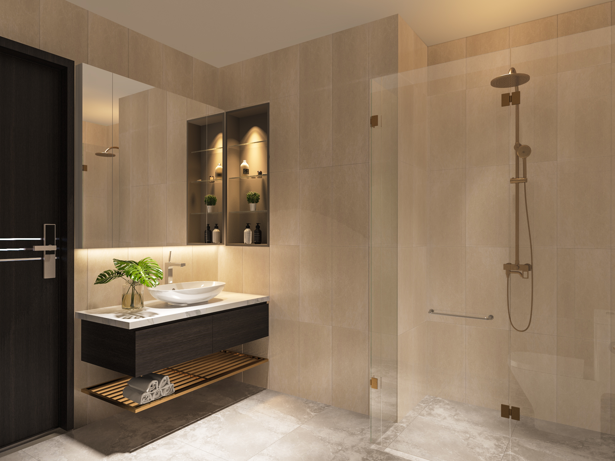 thiết kế nội thất chung cư tại Hồ Chí Minh Penthouse CH Duplex - Tân Bình 12 1538718145