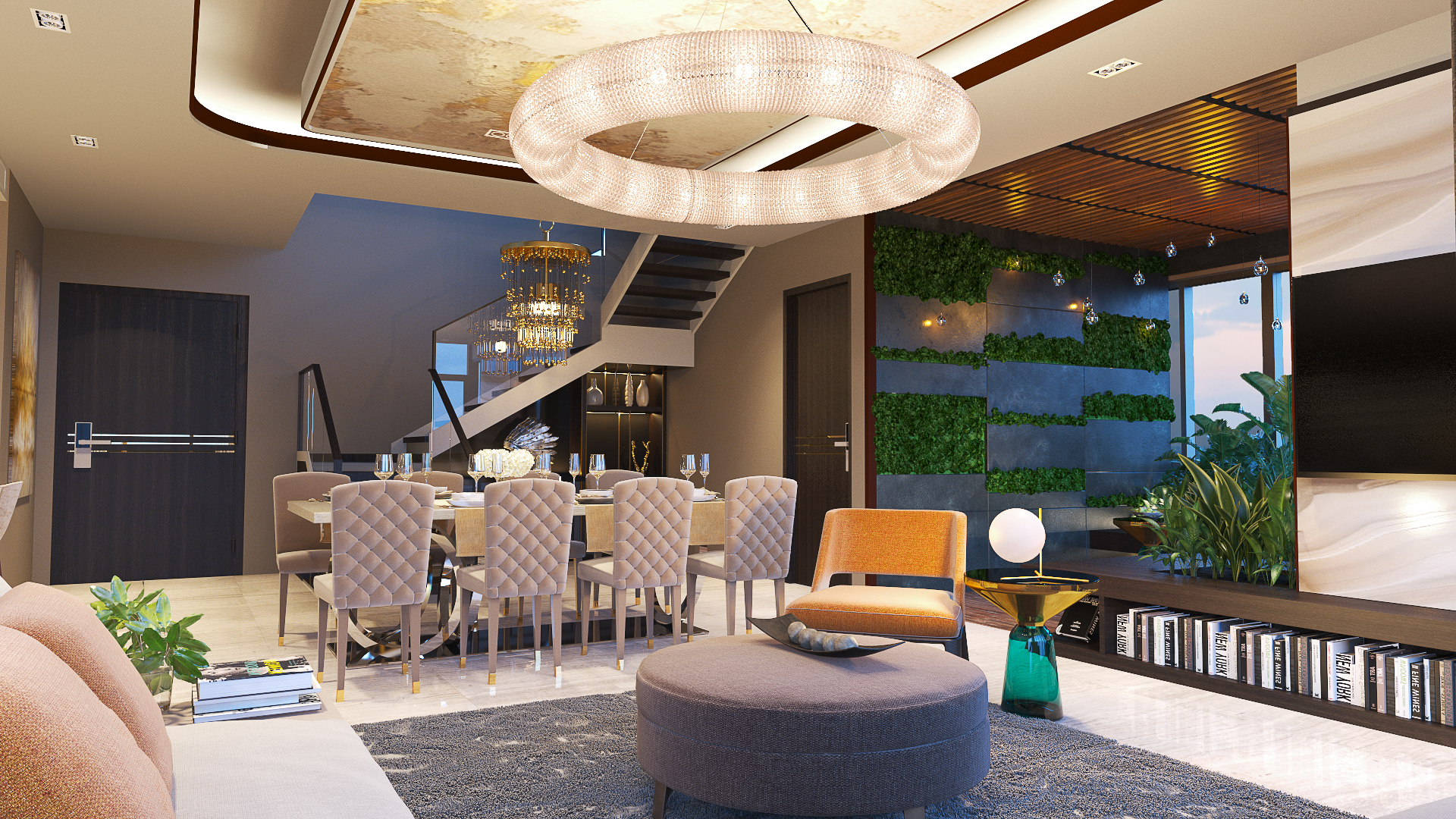 thiết kế nội thất chung cư tại Hồ Chí Minh Penthouse CH Duplex - Tân Bình 4 1538718167