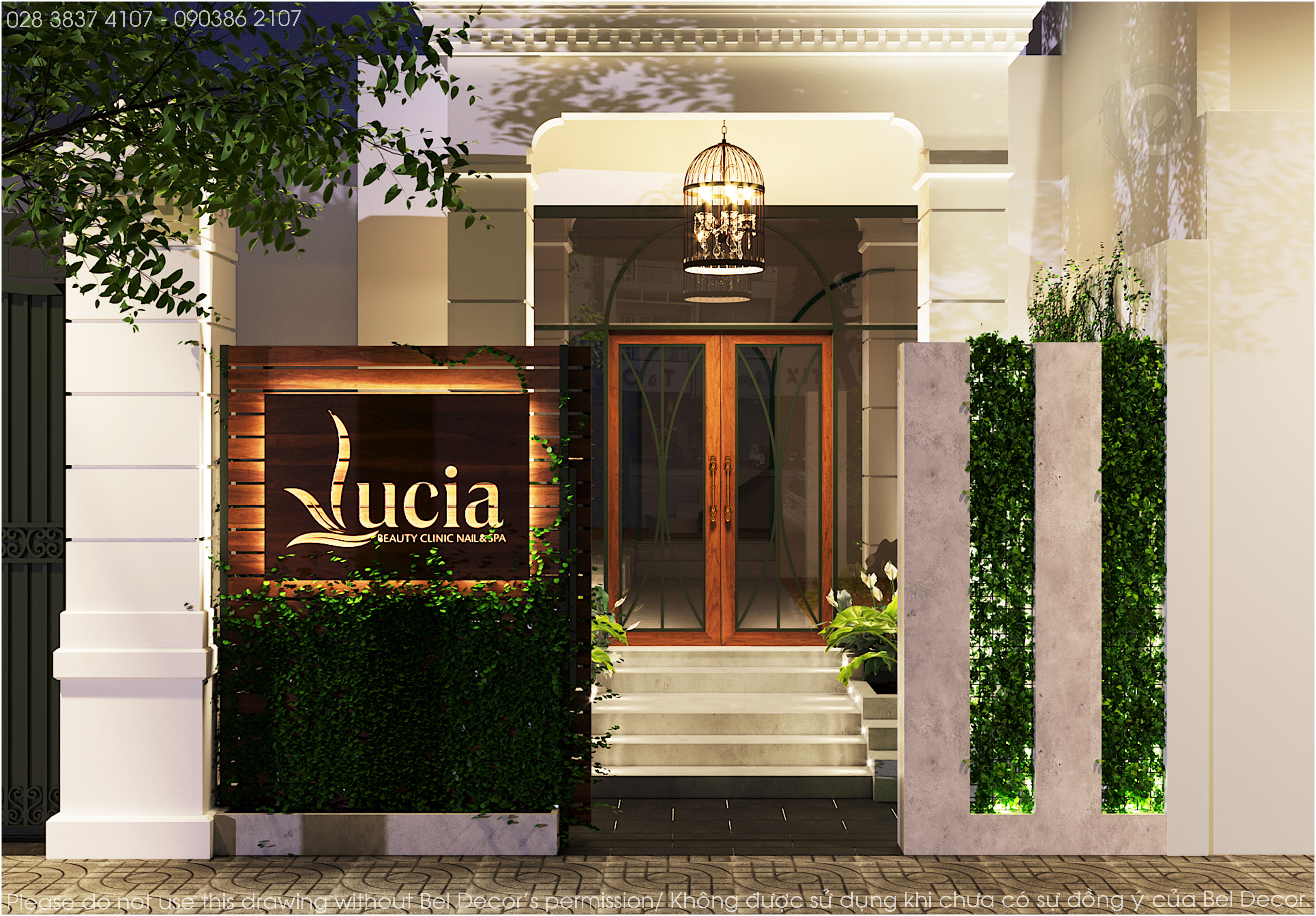 thiết kế nội thất Spa tại Hồ Chí Minh Thiết kế nội - ngoại thất Spa PR1825 0 1542869667