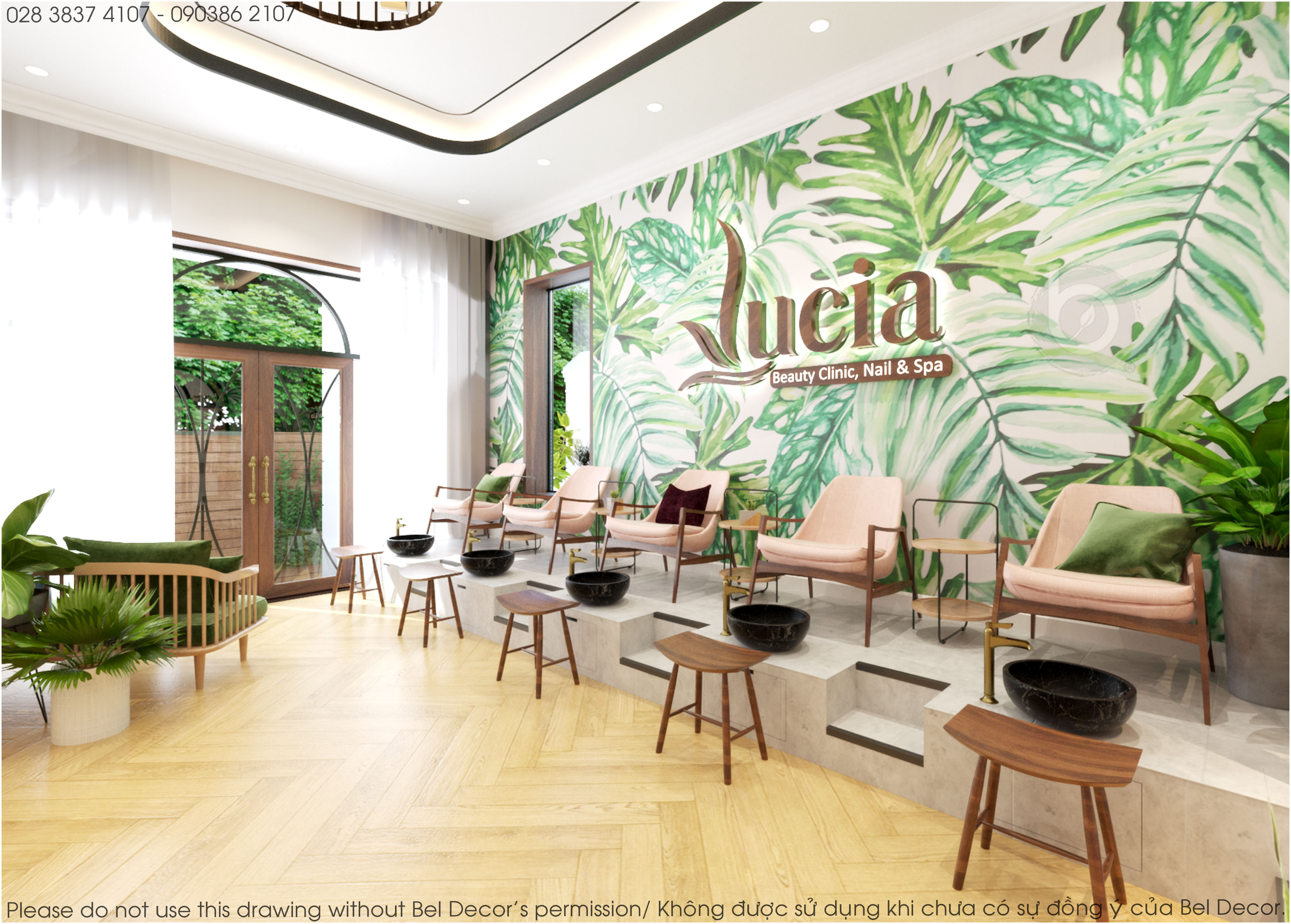 thiết kế nội thất Spa tại Hồ Chí Minh Thiết kế nội - ngoại thất Spa PR1825 1 1542869666