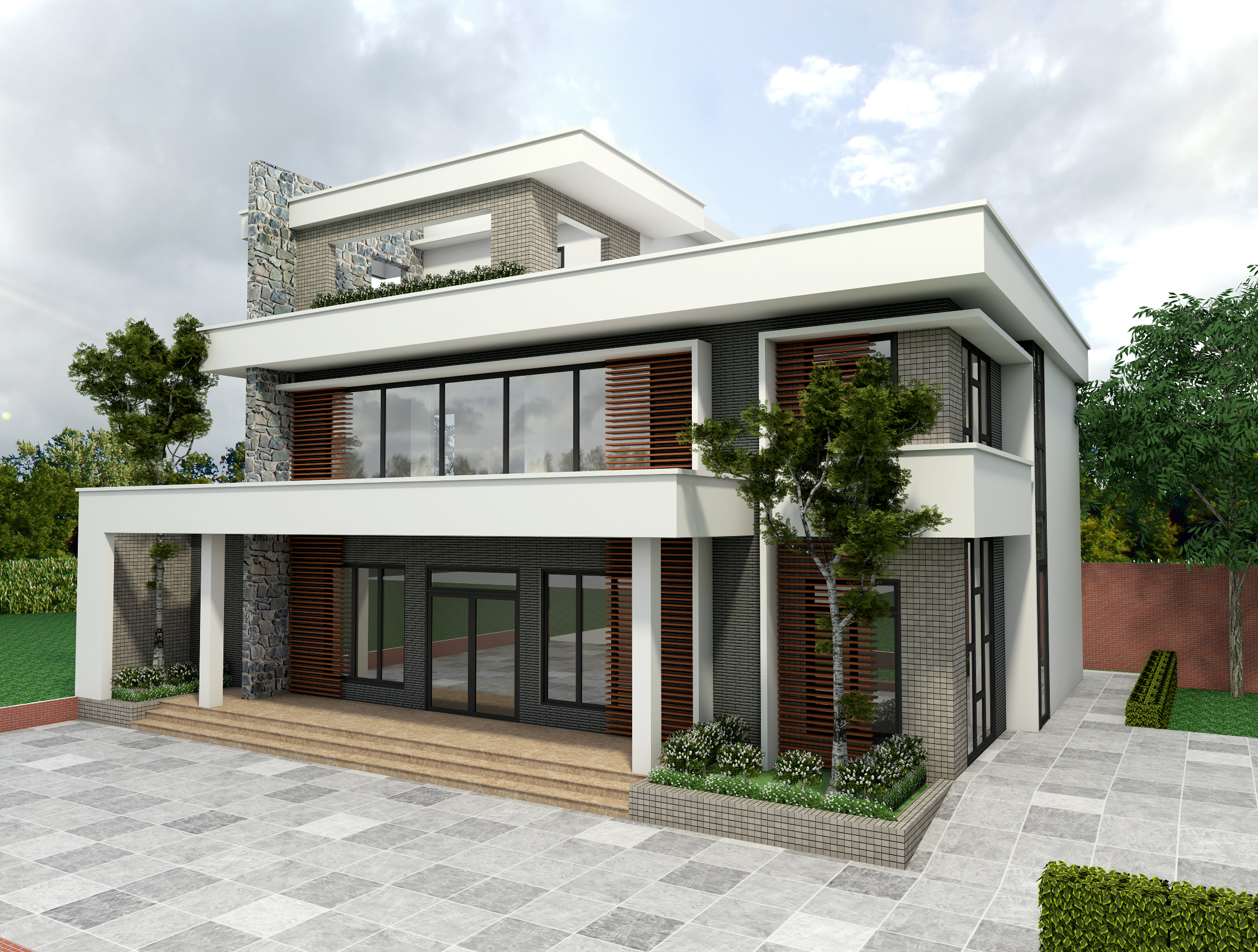 thiet-ke-biet-thu-biet-thu-vuon-nha-a-tung-que-vo46