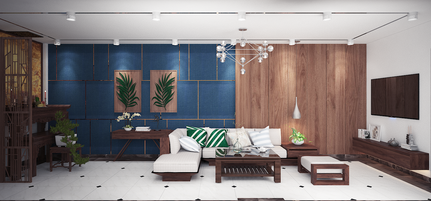 thiết kế nội thất Nhà Mặt Phố tại Bắc Ninh Nội thất nhà phố Bắc Ninh 0 1544255538