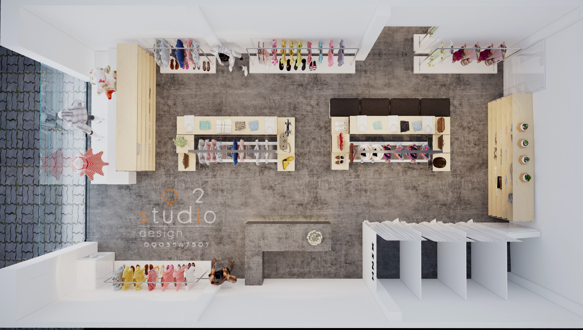 thiết kế nội thất Shop tại Đà Nẵng Shop Xinh 2017 3 1548311819