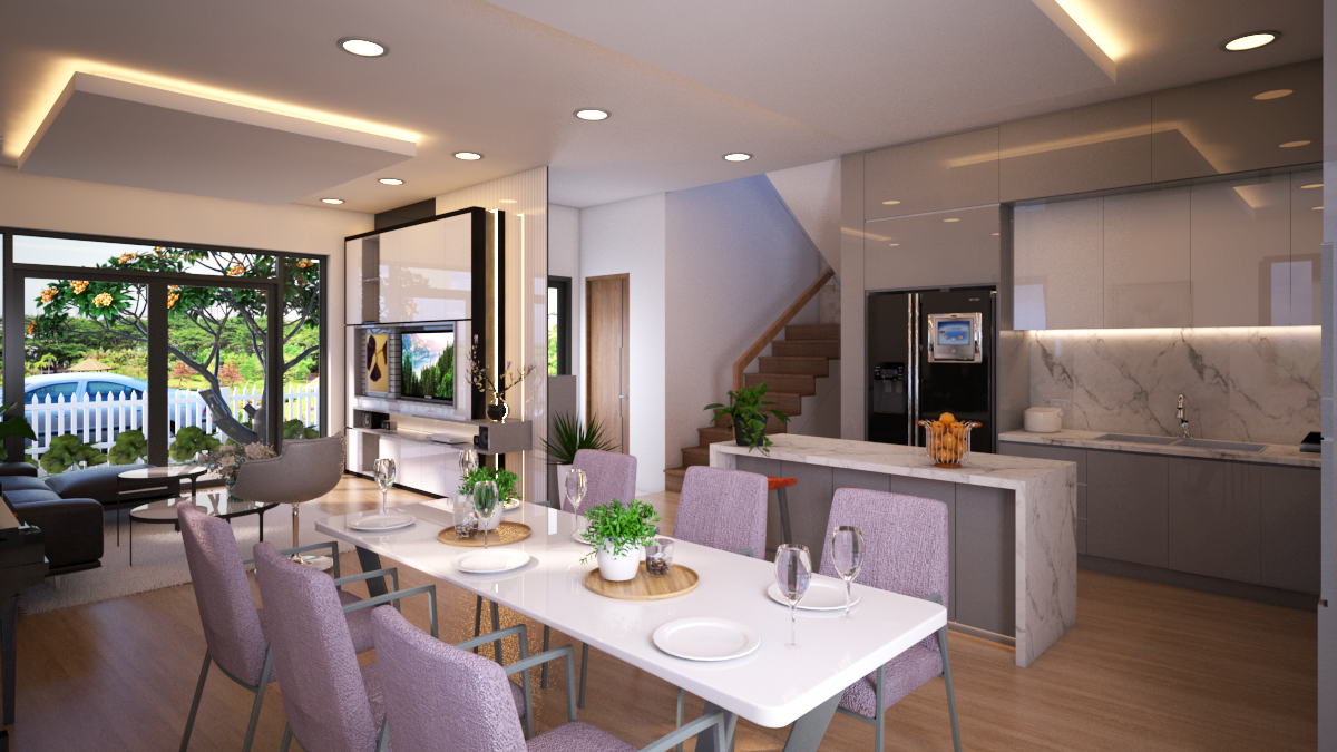 thiết kế nội thất Biệt Thự tại Hồ Chí Minh Nội thất nhà anh Tuân  5 1548493502