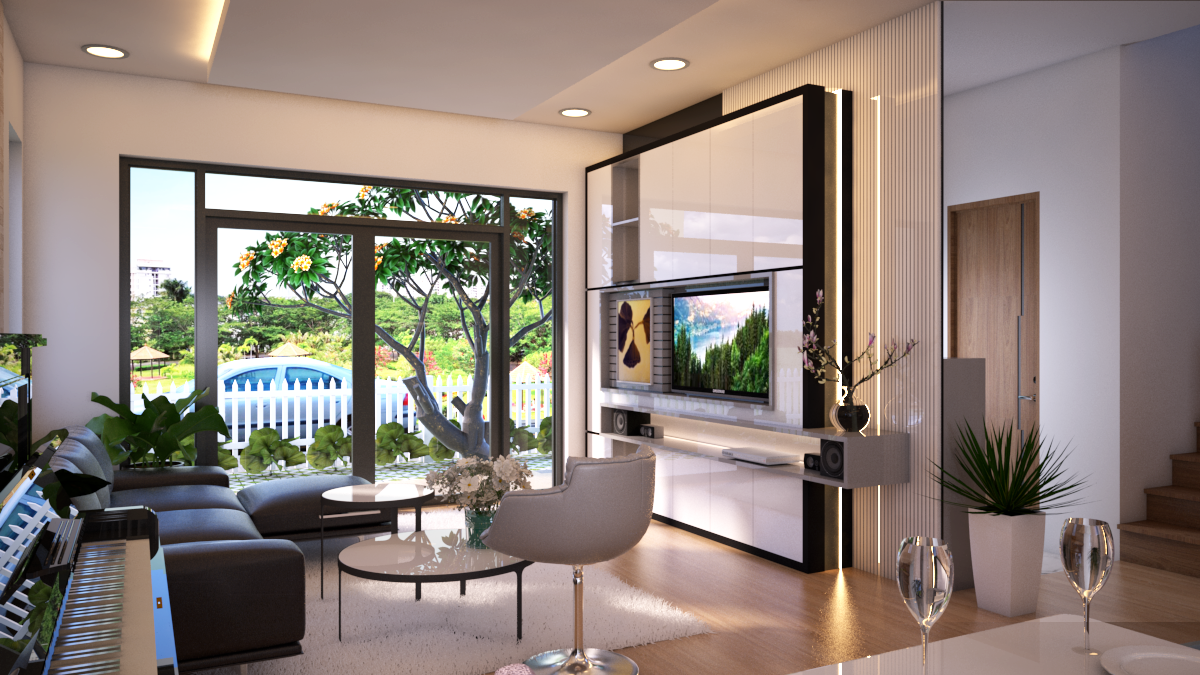 thiết kế nội thất Biệt Thự tại Hồ Chí Minh Nội thất nhà anh Tuân  6 1548493502