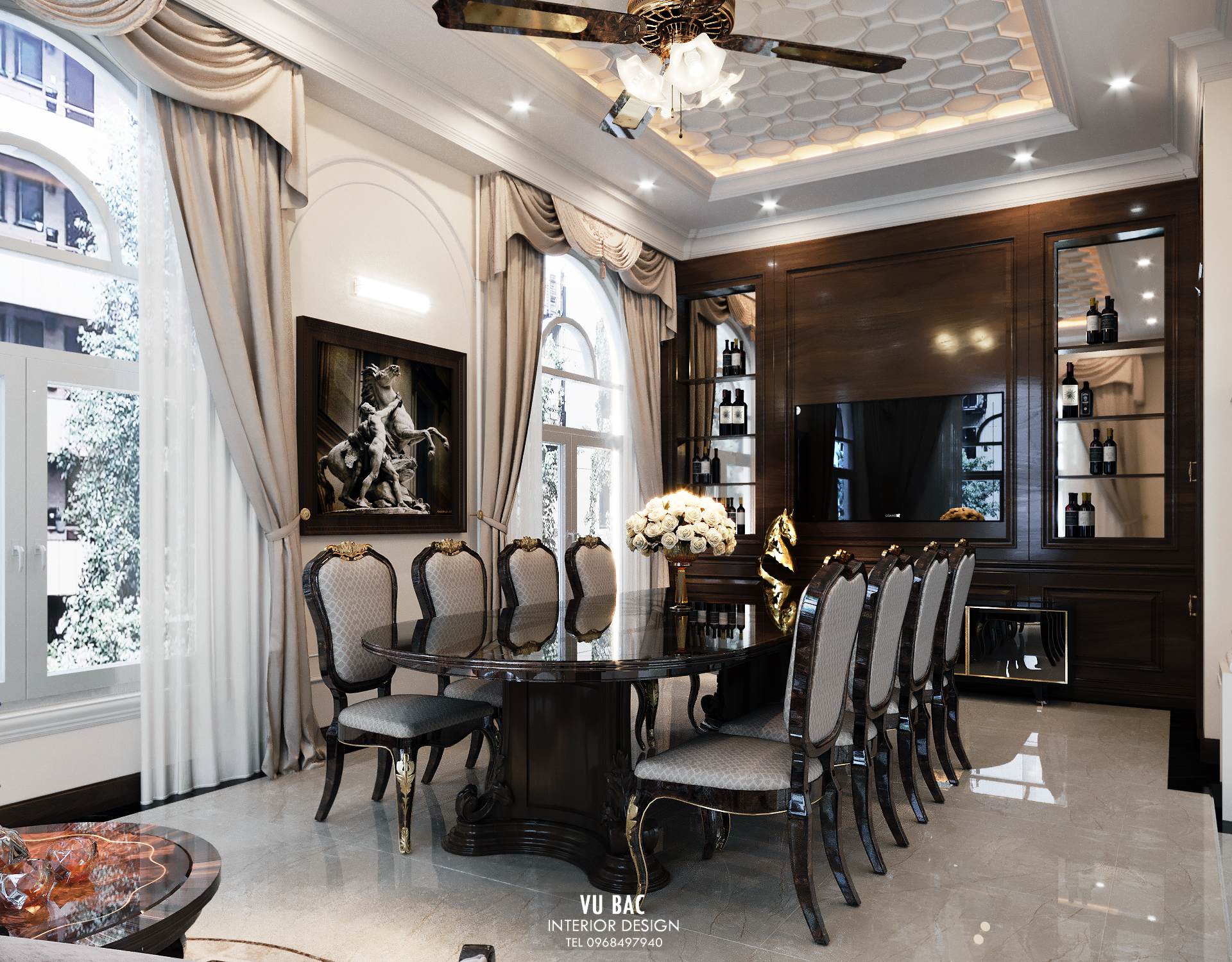 thiết kế nội thất Biệt Thự tại Hồ Chí Minh Villa Ven Sông Q7, Hồ Chí Minh 12 1548942896