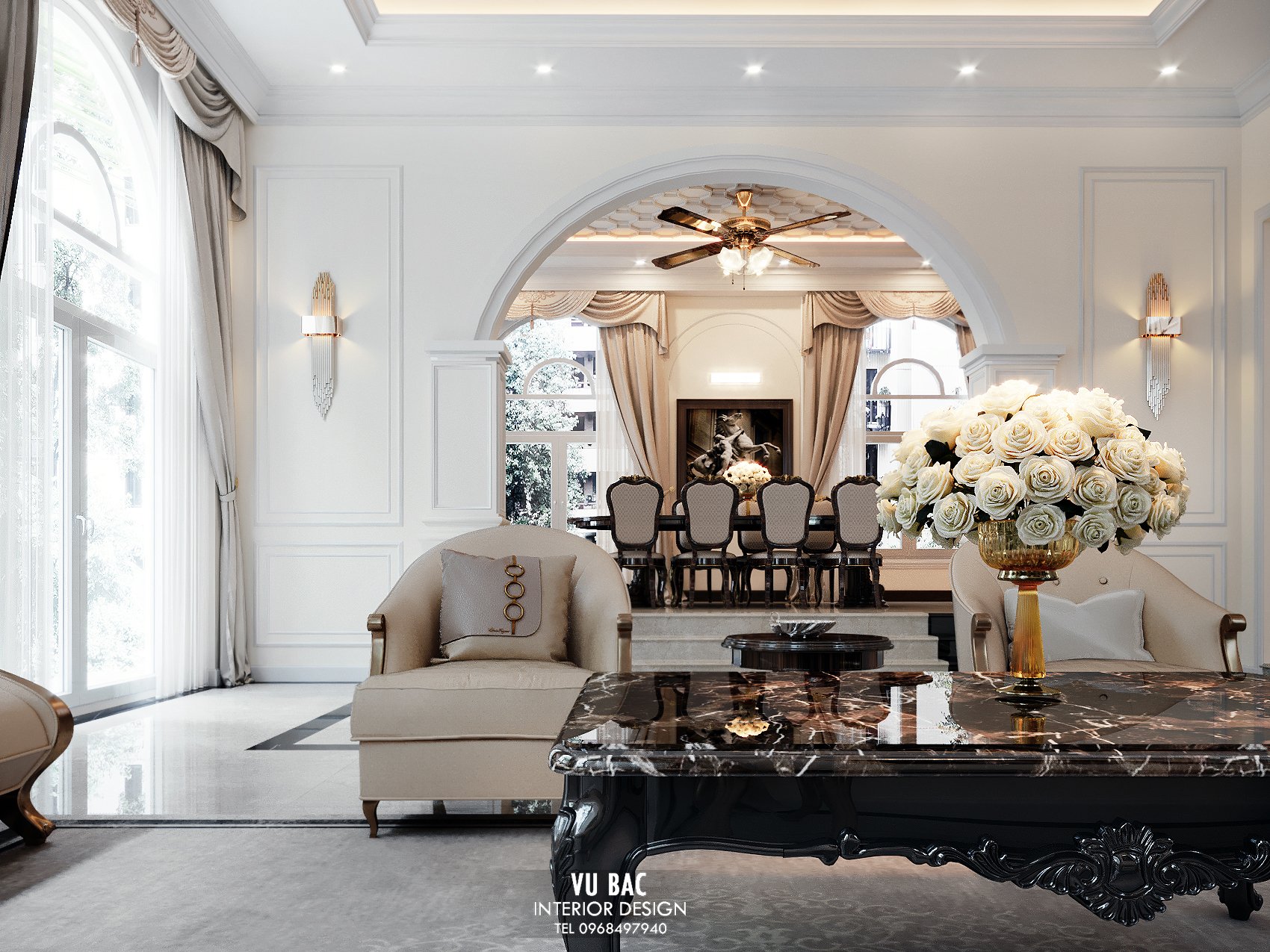 thiết kế nội thất Biệt Thự tại Hồ Chí Minh Villa Ven Sông Q7, Hồ Chí Minh 2 1548942891