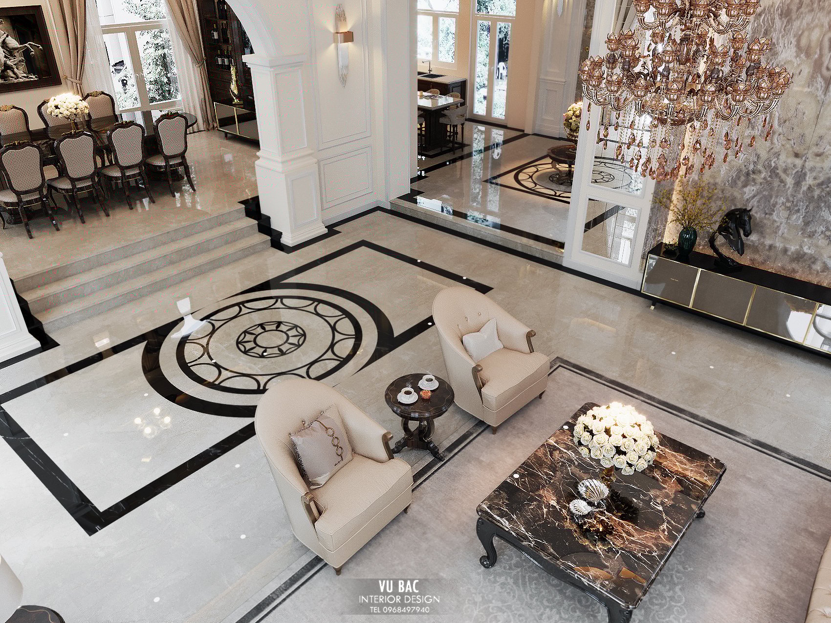 thiết kế nội thất Biệt Thự tại Hồ Chí Minh Villa Ven Sông Q7, Hồ Chí Minh 6 1548942977