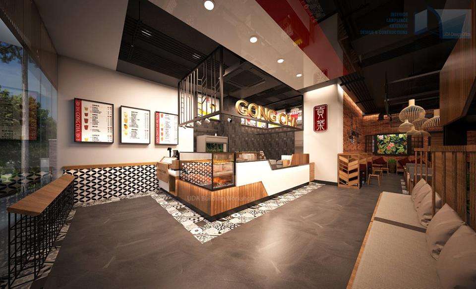 thiết kế nội thất Cafe tại Nghệ An Gong Cha Vinh-Số 1 Lê Hồng Phong, Tp. Vinh 16 1549944970