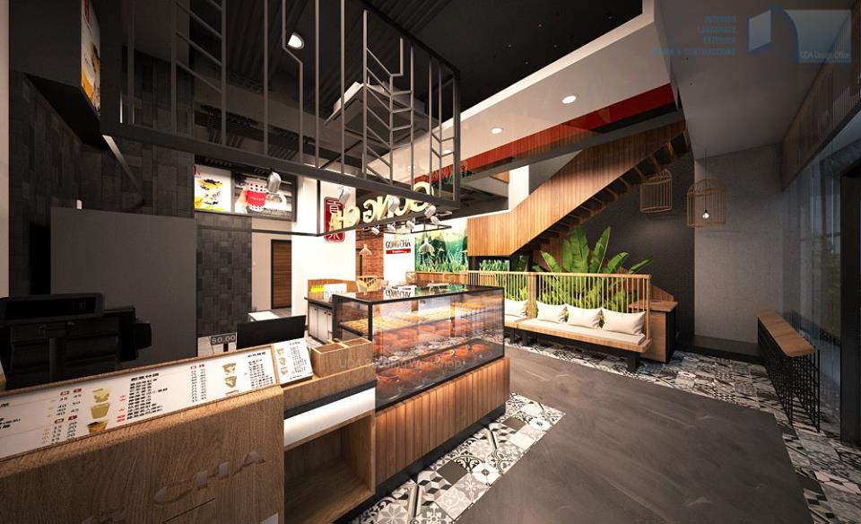 thiết kế nội thất Cafe tại Nghệ An Gong Cha Vinh-Số 1 Lê Hồng Phong, Tp. Vinh 20 1549944971