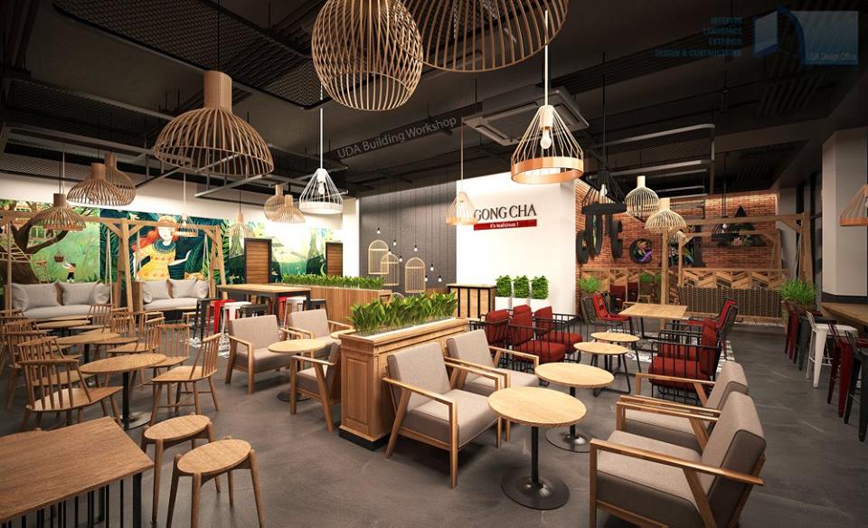 thiết kế nội thất Cafe tại Nghệ An Gong Cha Vinh-Số 1 Lê Hồng Phong, Tp. Vinh 8 1549944970