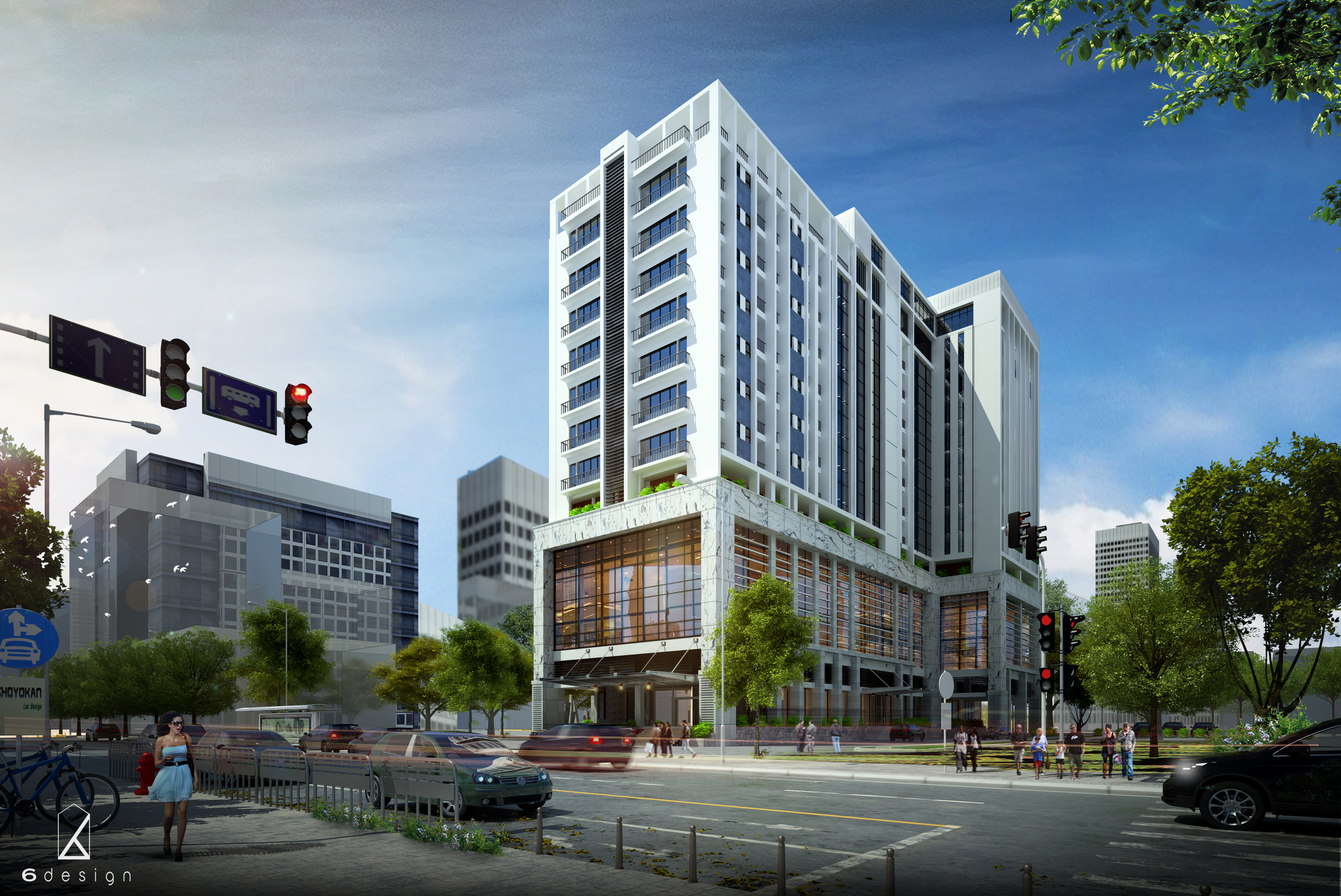 thiết kế Công Trình Công Cộng tại Hà Nội Khu nhà quốc tế cho sinh viên lưu trú 2 1549957141