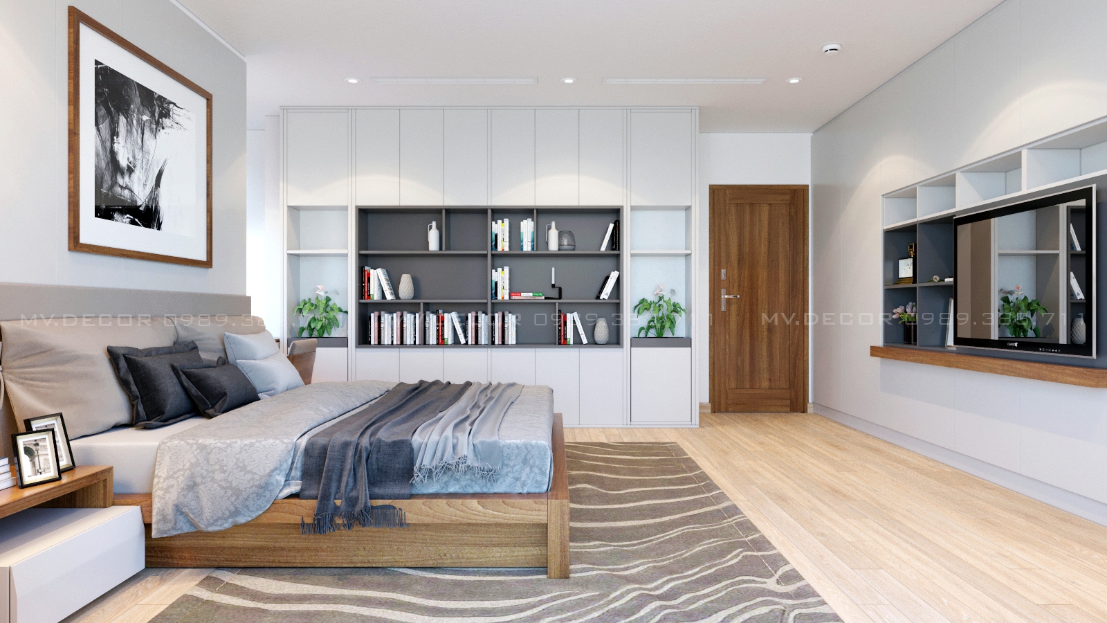thiết kế nội thất Biệt Thự tại Hà Nội bt hp 3 vinhome riverside 19 1549988408