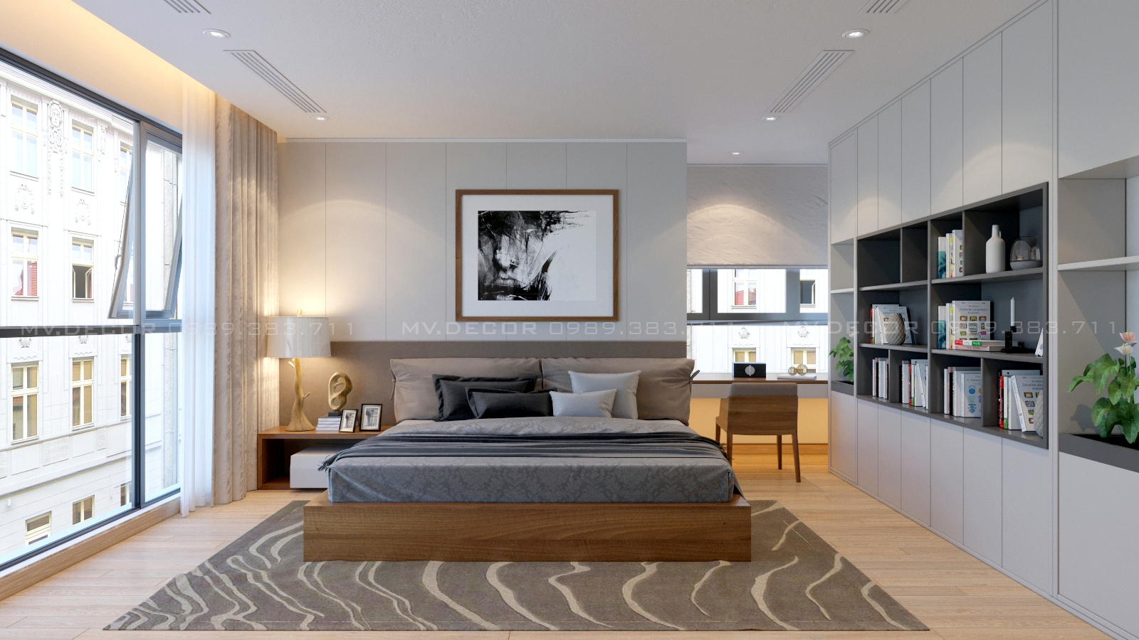 thiết kế nội thất Biệt Thự tại Hà Nội bt hp 3 vinhome riverside 21 1549988410