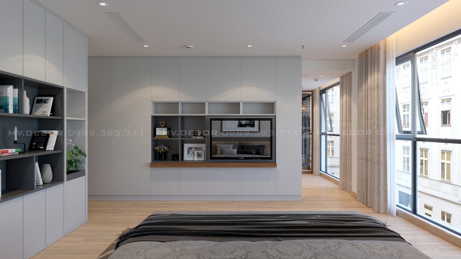 thiết kế nội thất Biệt Thự tại Hà Nội bt hp 3 vinhome riverside 22 1549988410