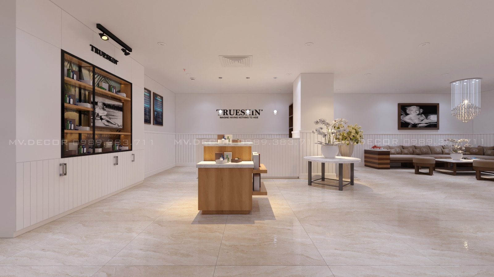 thiết kế nội thất Spa tại Hà Nội trueskin panpacific 0 1549989664