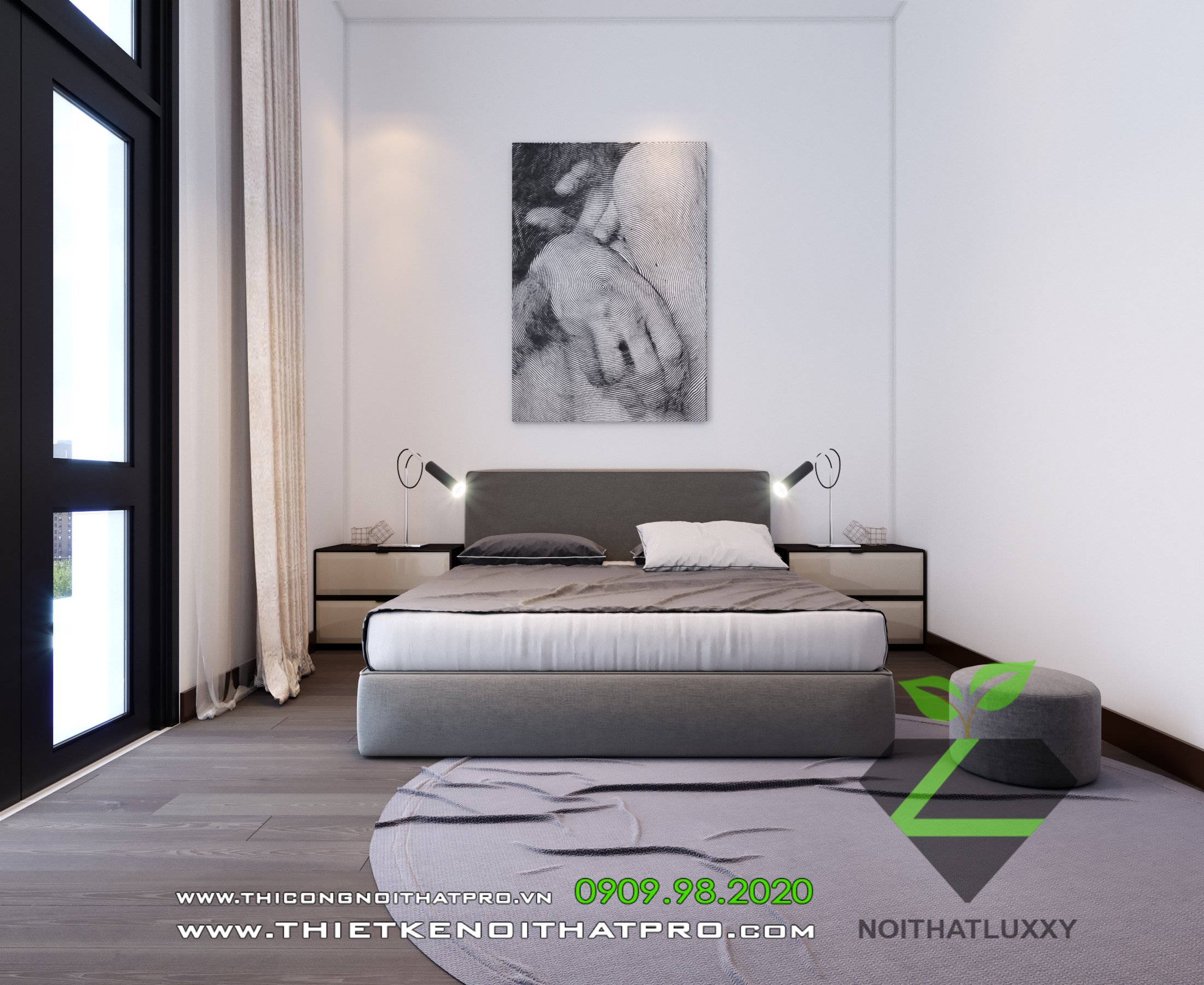 thiết kế Nội thất Biệt Thự 4 tầng Biệt thự Vinhomes - the Harmony112