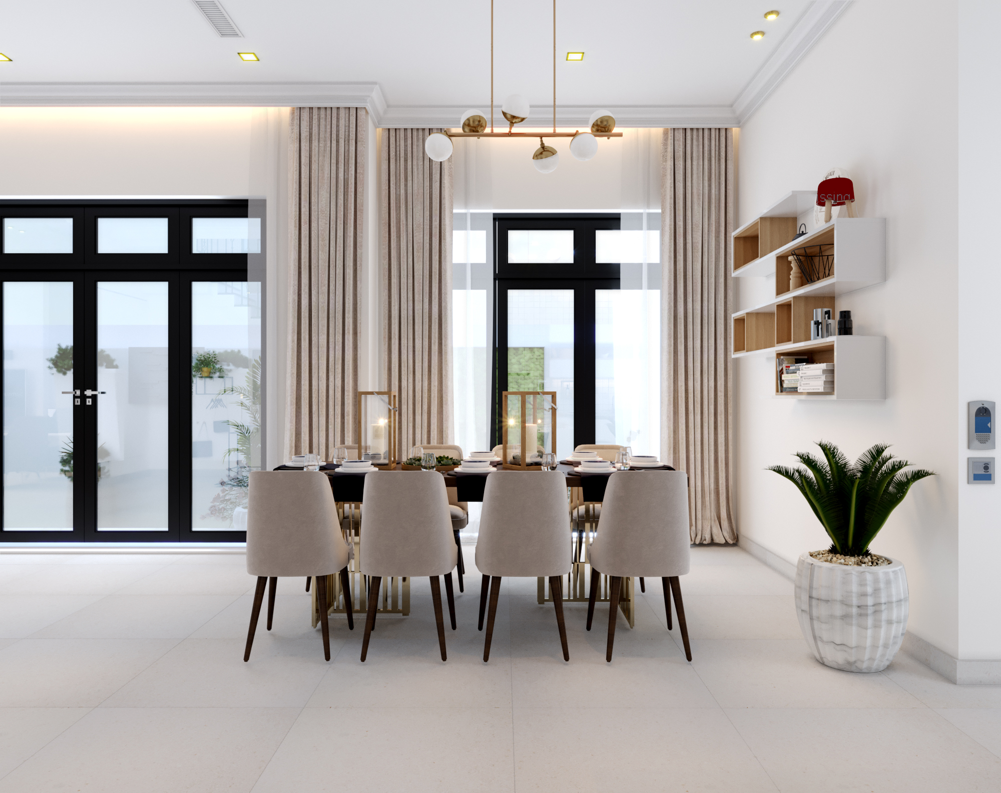 thiết kế Nội thất Biệt Thự 4 tầng Biệt thự Vinhomes - the Harmony62