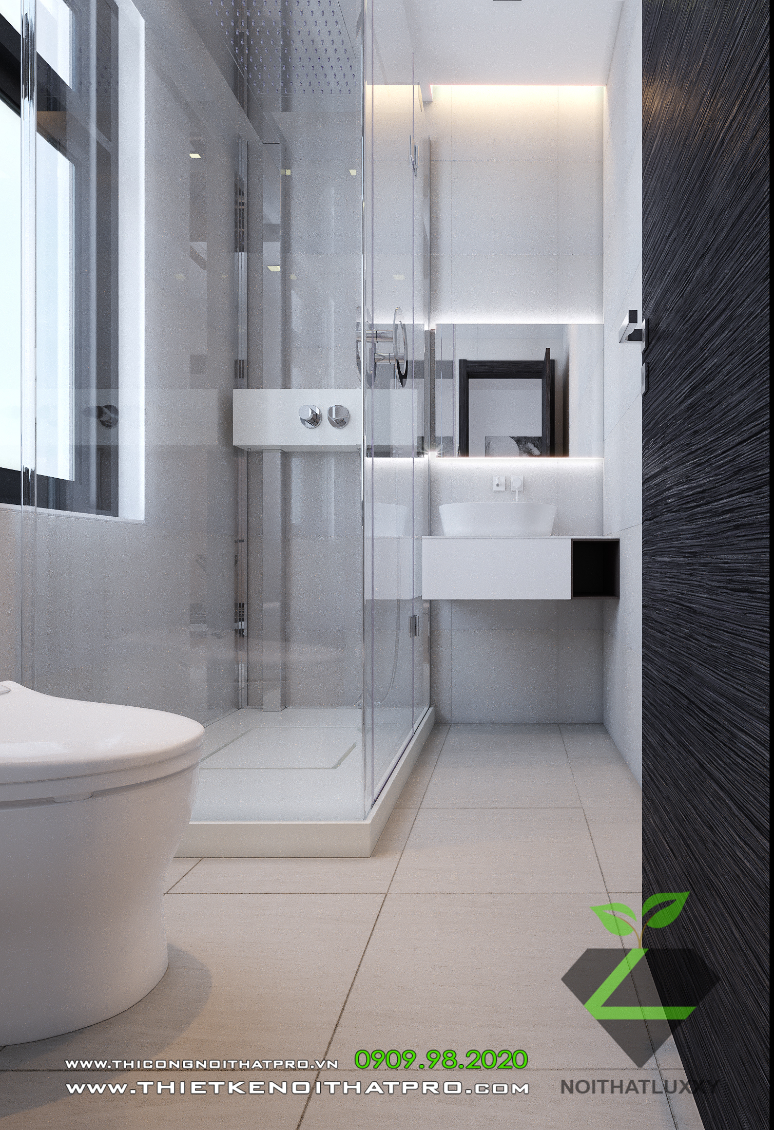 thiết kế Nội thất Biệt Thự 4 tầng Biệt thự Vinhomes - the Harmony164