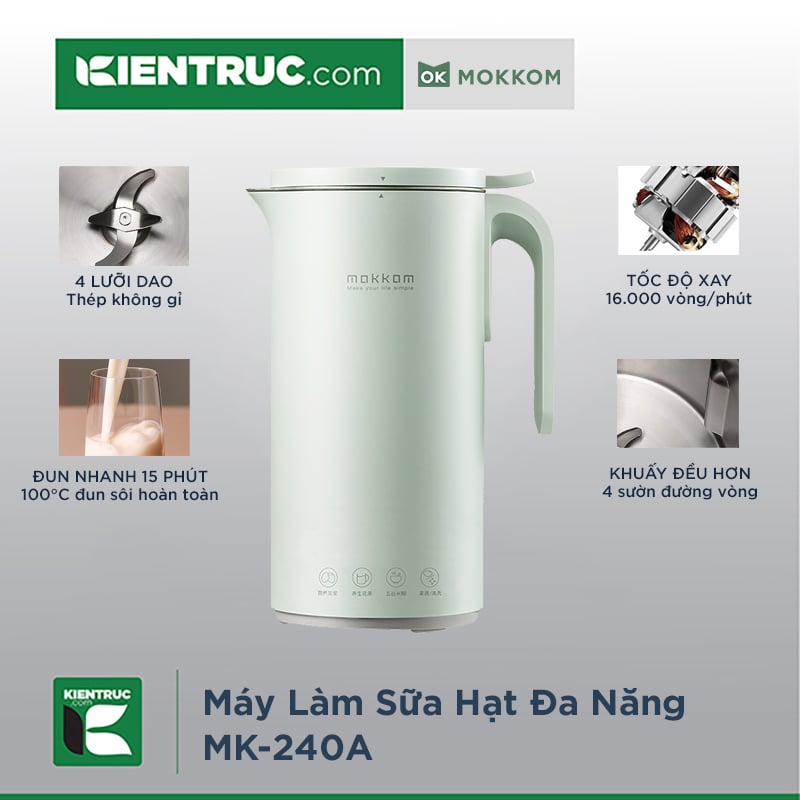  Máy Làm Sữa Hạt Đa Năng MK-240A