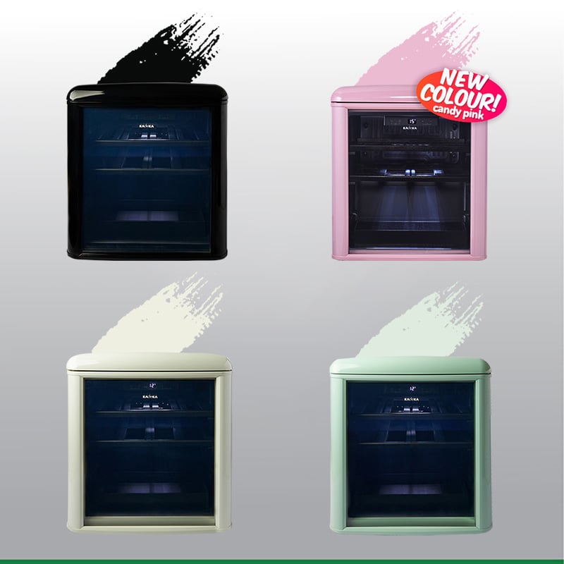 Tủ Bảo Quản Rượu Vang Mini Độc Lập Kadeka 12 Chai KP115ER