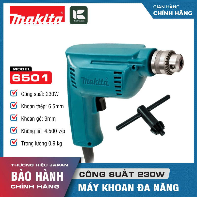 Máy  Khoan Tốc Độ Cao ( Makita 6501)